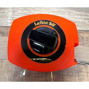Lufkin 50 Orange Measuring Tape Professional Grade Measuring Tool